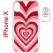 Чехол-накладка Apple iPhone X (598892) Kruche PRINT Сердце