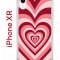 Чехол-накладка iPhone XR Kruche Print Сердце