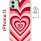 Чехол-накладка iPhone 11 Kruche Magnet Print Сердце