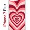 Чехол-накладка Apple iPhone 7 Plus (580664) Kruche PRINT Сердце
