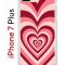 Чехол-накладка Apple iPhone 7 Plus (580664) Kruche PRINT Сердце