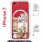 Чехол-накладка Apple iPhone 7 (598922) Kruche PRINT Коты-Мемы