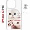 Чехол-накладка iPhone 13 Pro Kruche Magnet Print Коты