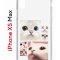 Чехол-накладка iPhone XS Max Kruche Print Коты