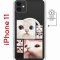 Чехол-накладка iPhone 11 Kruche Magnet Print Коты