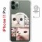 Чехол-накладка Apple iPhone 11 Pro (598891) Kruche PRINT Коты