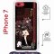 Чехол-накладка iPhone 7/8/SE (2020)/SE (2022) Kruche Magrope Print Hu Tao Genshin