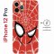 Чехол-накладка Apple iPhone 12 Pro (610612) Kruche PRINT Человек-Паук красный