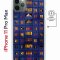 Чехол-накладка iPhone 11 Pro Max Kruche Magnet Print Ночные окна