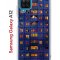 Чехол-накладка Samsung Galaxy A12/M12 Kruche Print Ночные окна