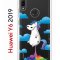 Чехол-накладка Huawei Y6 2019/Y6s 2019/Honor 8A/8A Pro Kruche Print Flying Unicorn