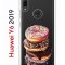 Чехол-накладка Huawei Y6 2019 (580675) Kruche PRINT Donuts