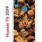 Чехол-накладка Huawei Y6 2019 (580675) Kruche PRINT Котик с рыбками