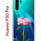 Чехол-накладка Huawei P30 Pro Kruche Print Пион