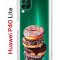 Чехол-накладка Huawei P40 Lite Kruche Print Donuts
