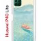 Чехол-накладка Huawei P40 Lite Kruche Print озеро цветов