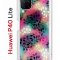 Чехол-накладка Huawei P40 Lite Kruche Print Цветные листья