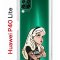 Чехол-накладка Huawei P40 Lite Kruche Print Tattoo Girl