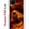 Чехол-накладка Huawei P40 Lite Kruche Print Конь огонь