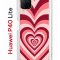 Чехол-накладка Huawei P40 Lite  (588940) Kruche PRINT Сердце