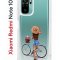 Чехол-накладка Xiaomi Redmi Note 10/Redmi Note 10S Kruche Print Велосипедная прогулка