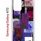 Чехол-накладка Samsung Galaxy A72 (598893) Kruche PRINT Стикеры Киберпанк