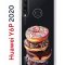 Чехол-накладка Huawei Y6p 2020 (588946) Kruche PRINT Donuts