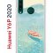Чехол-накладка Huawei Y6p 2020 (588946) Kruche PRINT озеро цветов