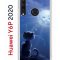 Чехол-накладка Huawei Y6p 2020 Kruche Print Лунный кот