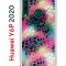 Чехол-накладка Huawei Y6p 2020 Kruche Print Цветные листья