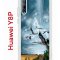 Чехол-накладка Huawei Y8P/Honor 30i/Huawei P Smart S 2020 Kruche Print Журавли