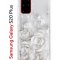 Чехол-накладка Samsung Galaxy S20 Plus Kruche Print White roses