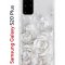 Чехол-накладка Samsung Galaxy S20 Plus Kruche Print White roses