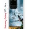 Чехол-накладка Samsung Galaxy S20 Ultra (582689) Kruche PRINT Журавли
