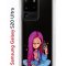 Чехол-накладка Samsung Galaxy S20 Ultra (582689) Kruche PRINT Pink Hair