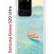 Чехол-накладка Samsung Galaxy S20 Ultra Kruche Print Озеро цветов