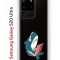 Чехол-накладка Samsung Galaxy S20 Ultra (582689) Kruche PRINT Акула