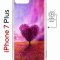 Чехол-накладка Apple iPhone 7 Plus (626141) Kruche PRINT Pink heart