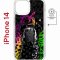 Чехол-накладка Apple iPhone 14  (625959) Kruche PRINT Микки Маус