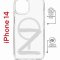Чехол-накладка Apple iPhone 14  (625960) Kruche PRINT Zet