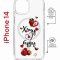 Чехол-накладка Apple iPhone 14  (625960) Kruche PRINT Ягодный микс