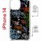 Чехол-накладка Apple iPhone 14  (625960) Kruche PRINT Граффити