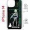 Чехол-накладка Apple iPhone 14  (625960) Kruche PRINT Sucrose Genshin