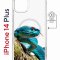 Чехол-накладка Apple iPhone 14 Plus (625965) Kruche PRINT Змея