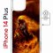Чехол-накладка Apple iPhone 14 Plus (625965) Kruche PRINT Конь огонь