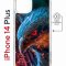 Чехол-накладка Apple iPhone 14 Plus (625965) Kruche PRINT Орел