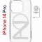 Чехол-накладка Apple iPhone 14 Pro (625964) Kruche PRINT Zet