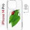 Чехол-накладка Apple iPhone 14 Pro (625964) Kruche PRINT Ladybug