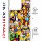 Чехол-накладка Apple iPhone 14 Pro Max (625963) Kruche PRINT Симпсоны