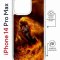 Чехол-накладка Apple iPhone 14 Pro Max (625963) Kruche PRINT Конь огонь